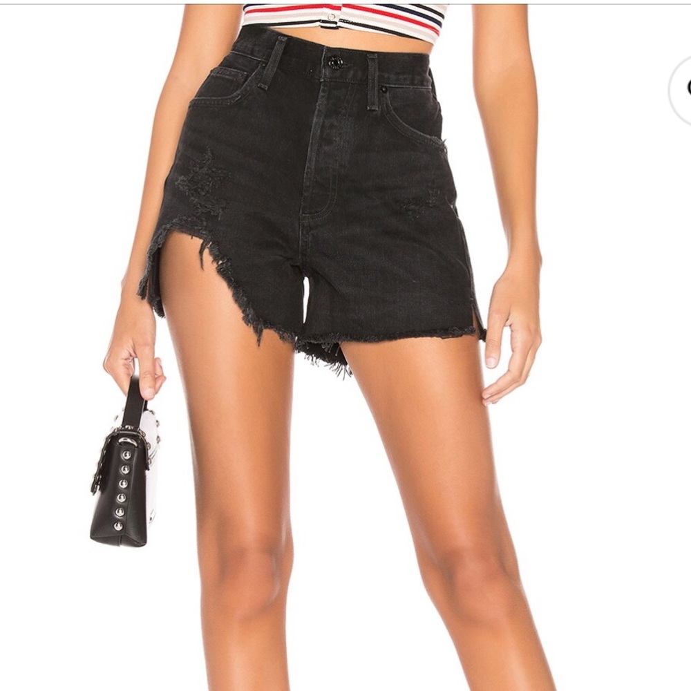 AGOLDE denim shorts
